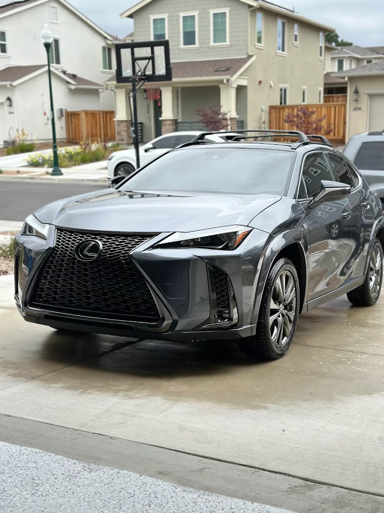vehicle after professional mobile detailing